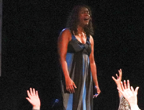 A scene from “Katrina,” the recently closed musical put on by Walking on Water Productions. (Photo provided)